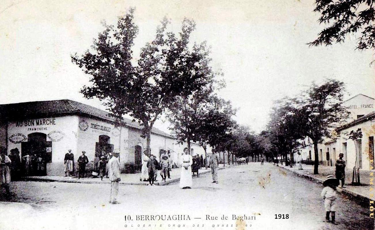 2915- Berrouaghia - Rue de Boghari- 1918.jpg
